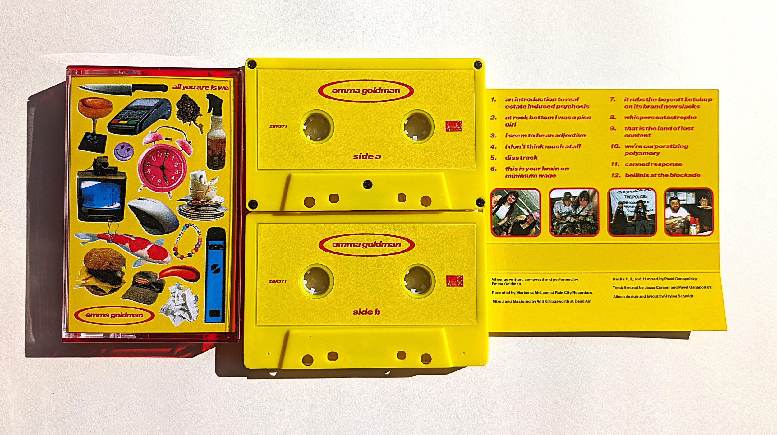 EMMA GOLDMAN - all you are is we (tape/12